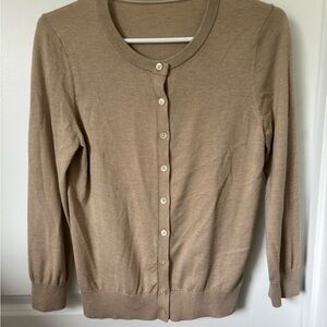 Banana Republic Tan Cardigan